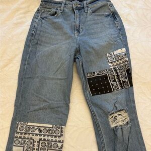 Hollister bandana jeans